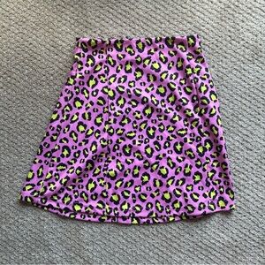 Horoscopez Leopard Print Skirt Size XS